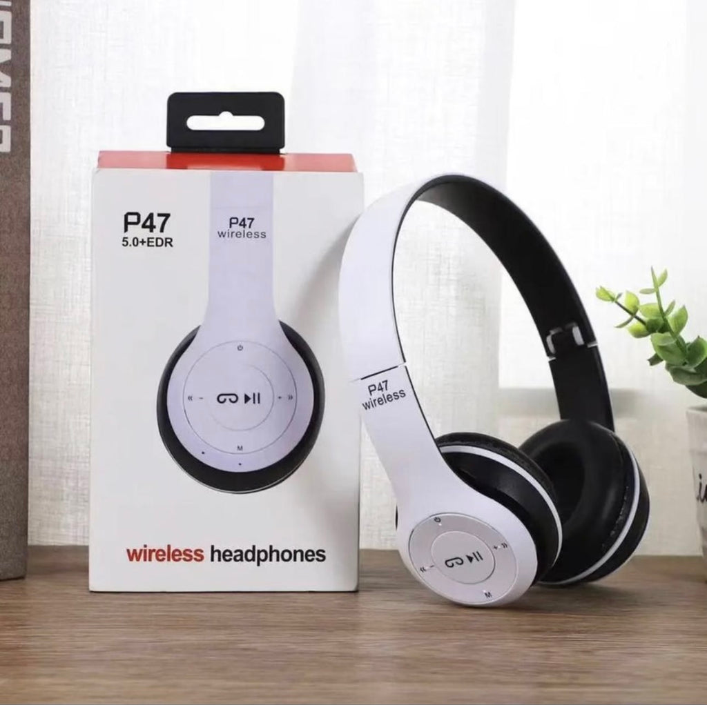 Wireless Stereo Headphones Bluetooth 4.2-5.0 Black White
Green Blue Red