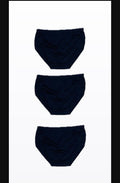 Premium Cotton Briefs Pack of 3 Black