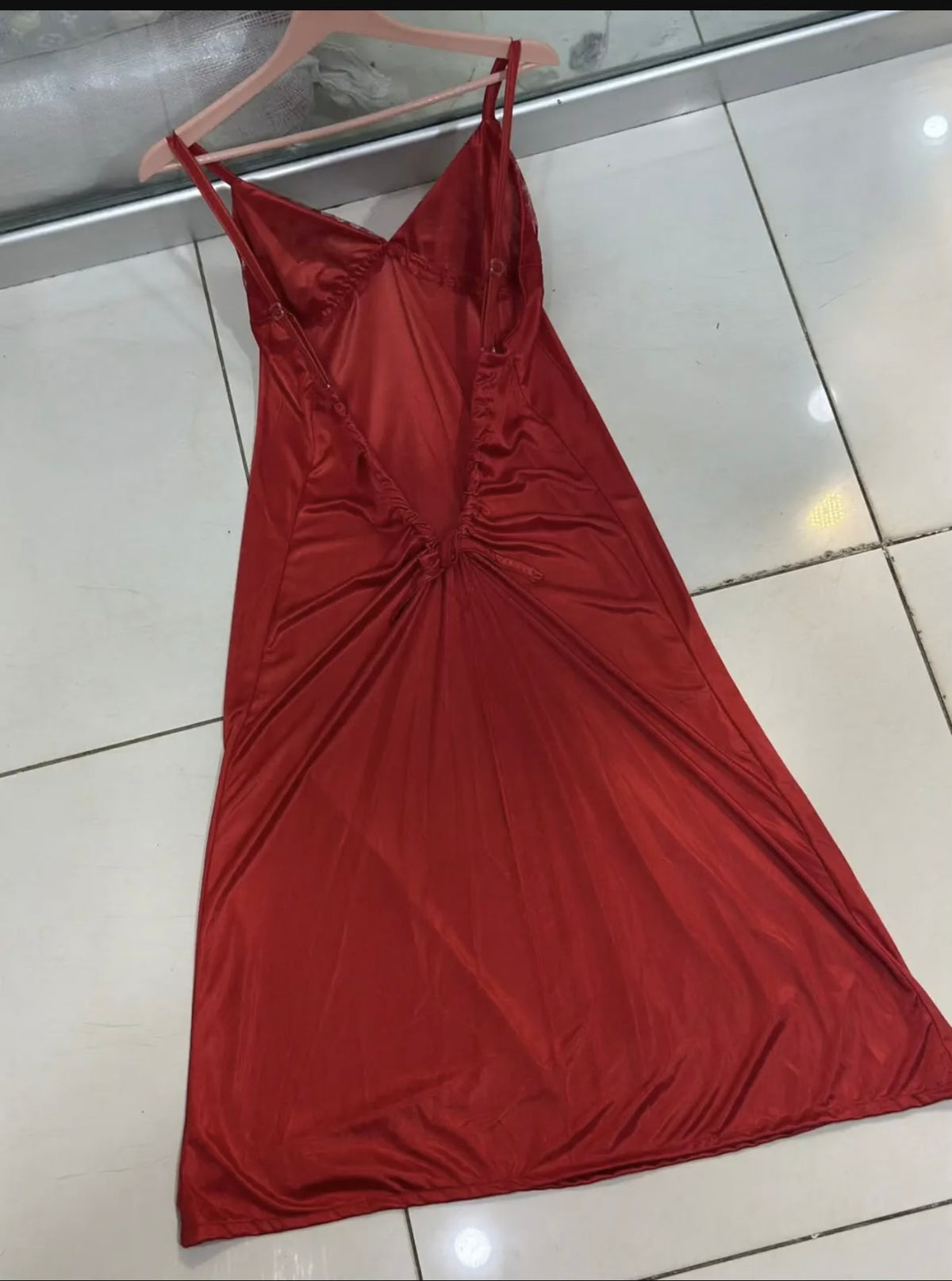 Jersey Embroidered Comfortable And Breathable Nightgown