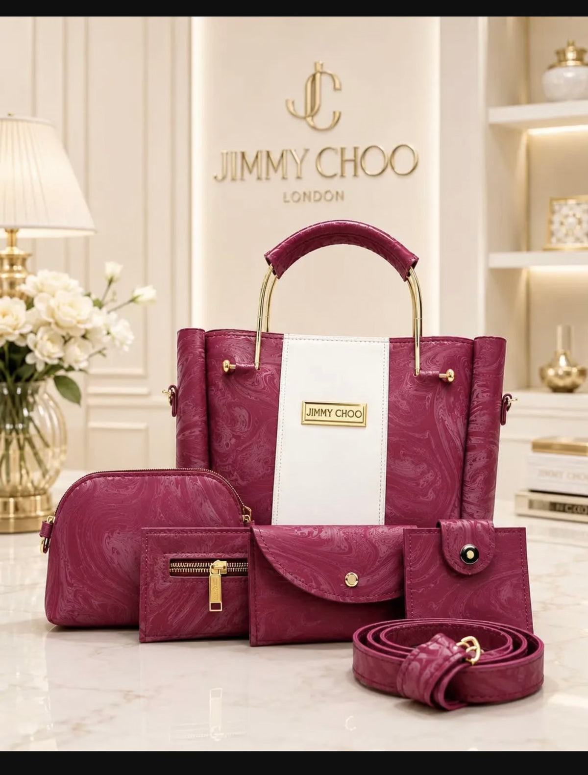 Women's Leather Plain Shoulder Bag