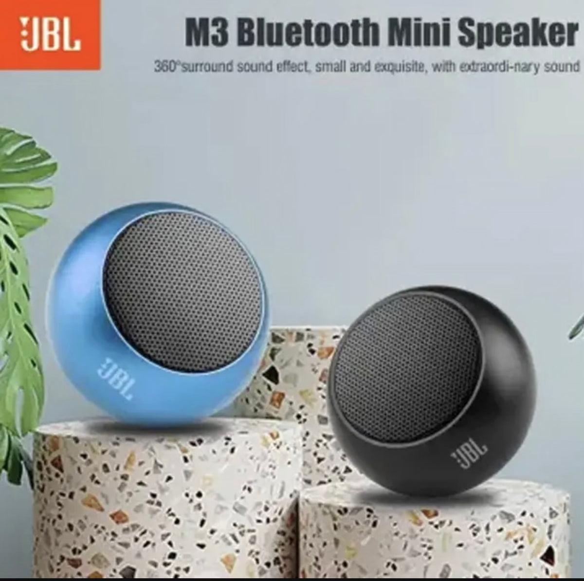 PACK OF 2 JBL Mini Speaker Voice Control Amazon Speaker