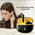 Black Long-Lasting Battery With Fast Charge 5.2 Earbuds