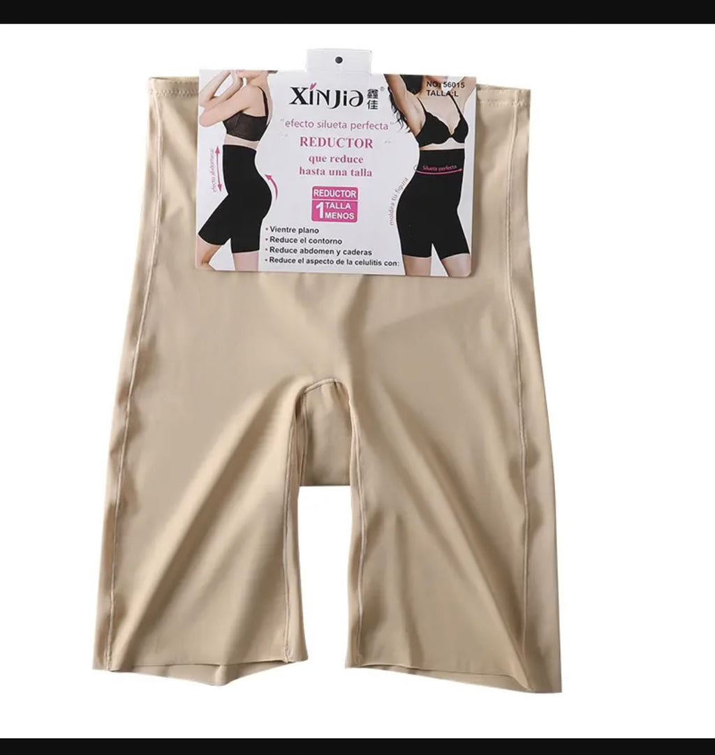 Women High Waist Ice Silk Shaping Pants
