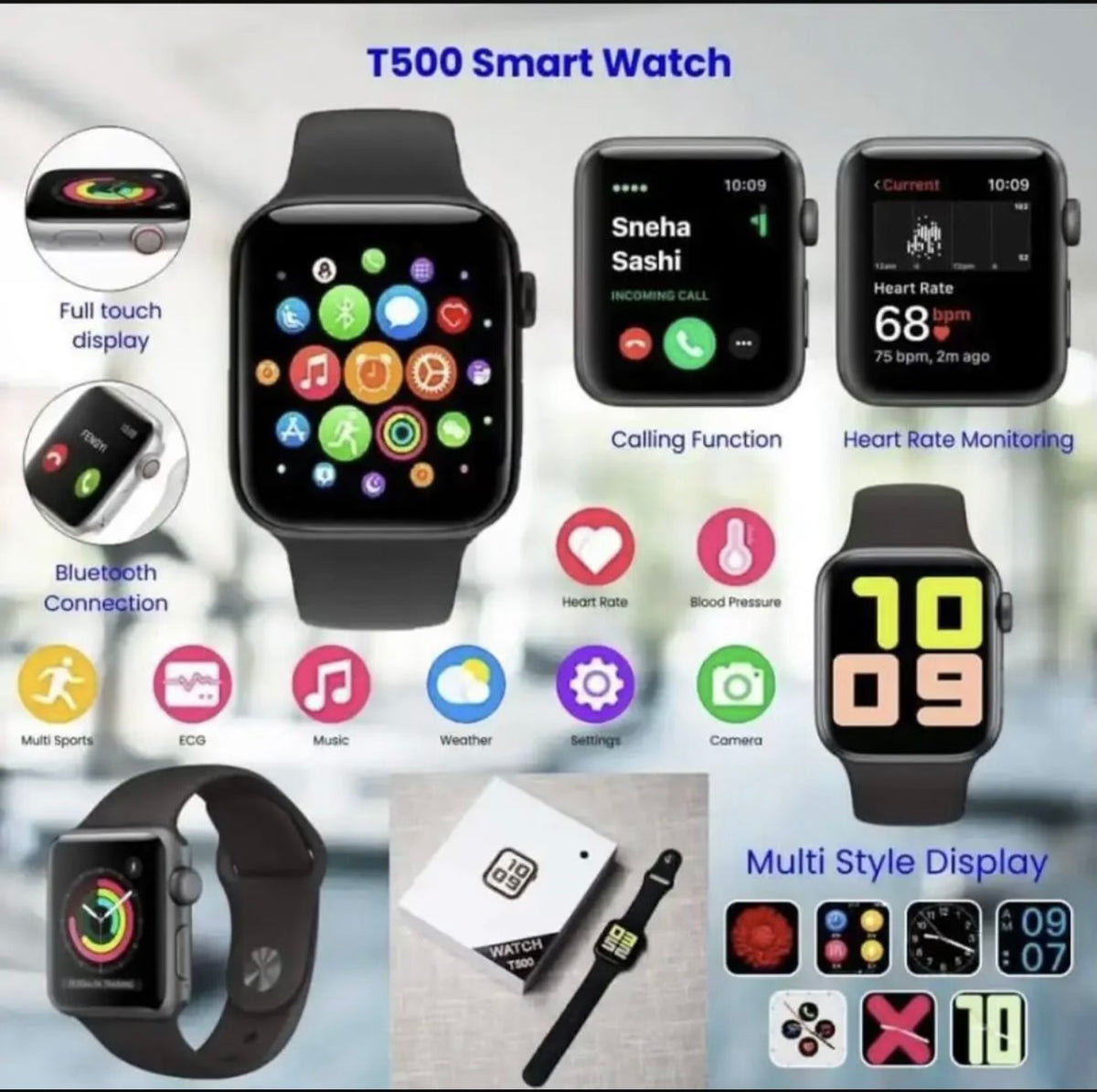 T 500 Smart Watch