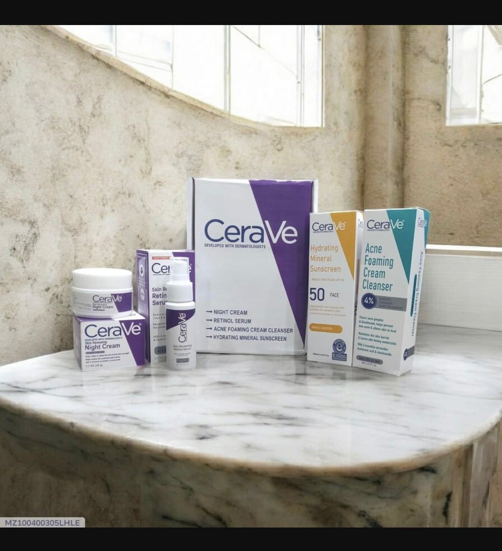 CeraVe Daily Care Skincare Bundle for All Skin Types