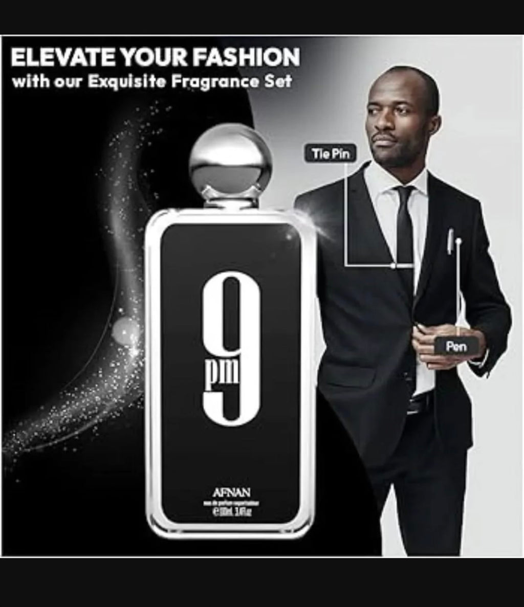 9 Pm Afnan Citrus Perfume 100Ml Men Black