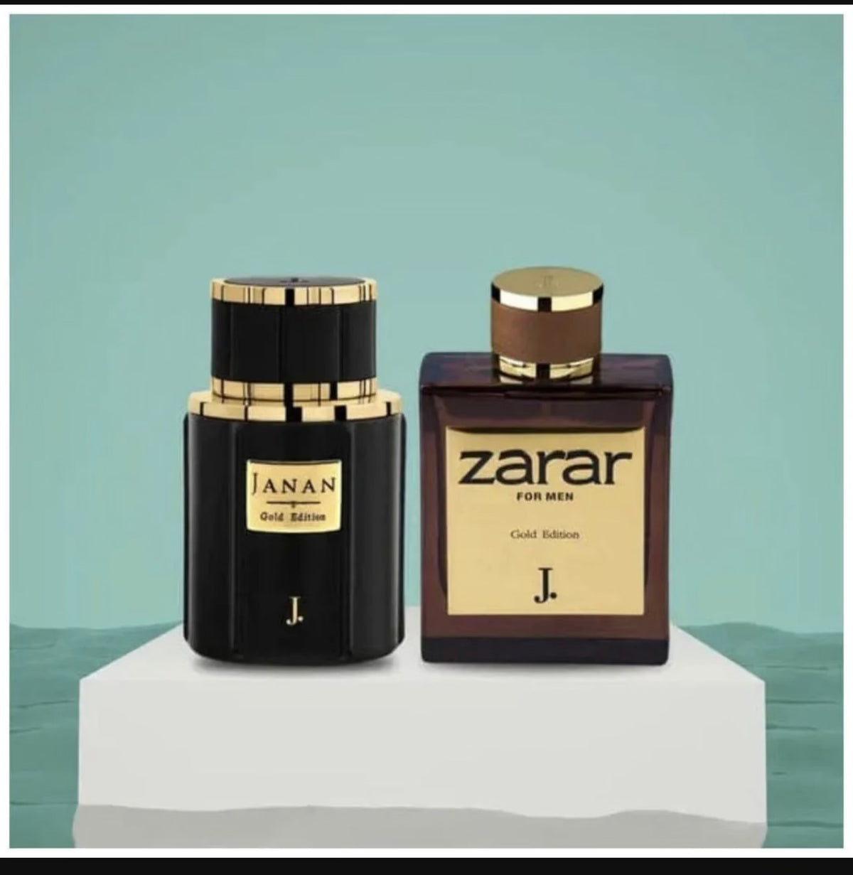 Janan & Zarar Gold Edition Perfume Set for Men Unisex Citrus 100ml
