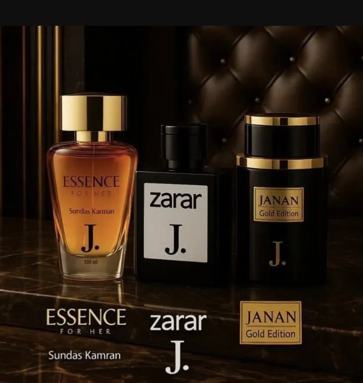 Janan+Zarar+Essense Perfume Set