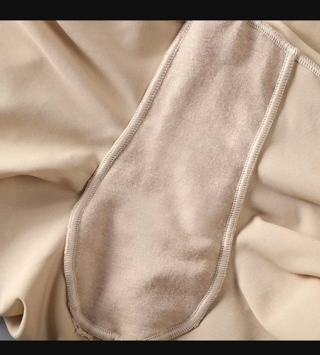Women High Waist Ice Silk Shaping Pants