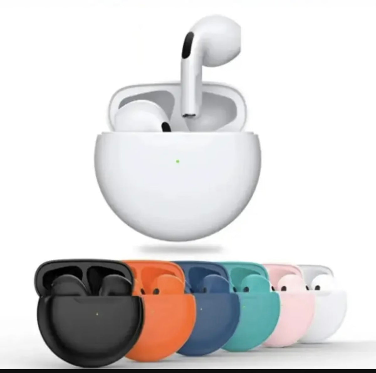 Pro 6 Wireless Earbuds + Charging Case