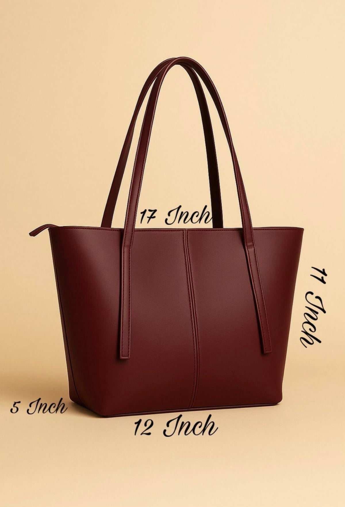 Girls Tote Bag Lightweight Stylish Brown Black Blue
Maroon Mustard Beige