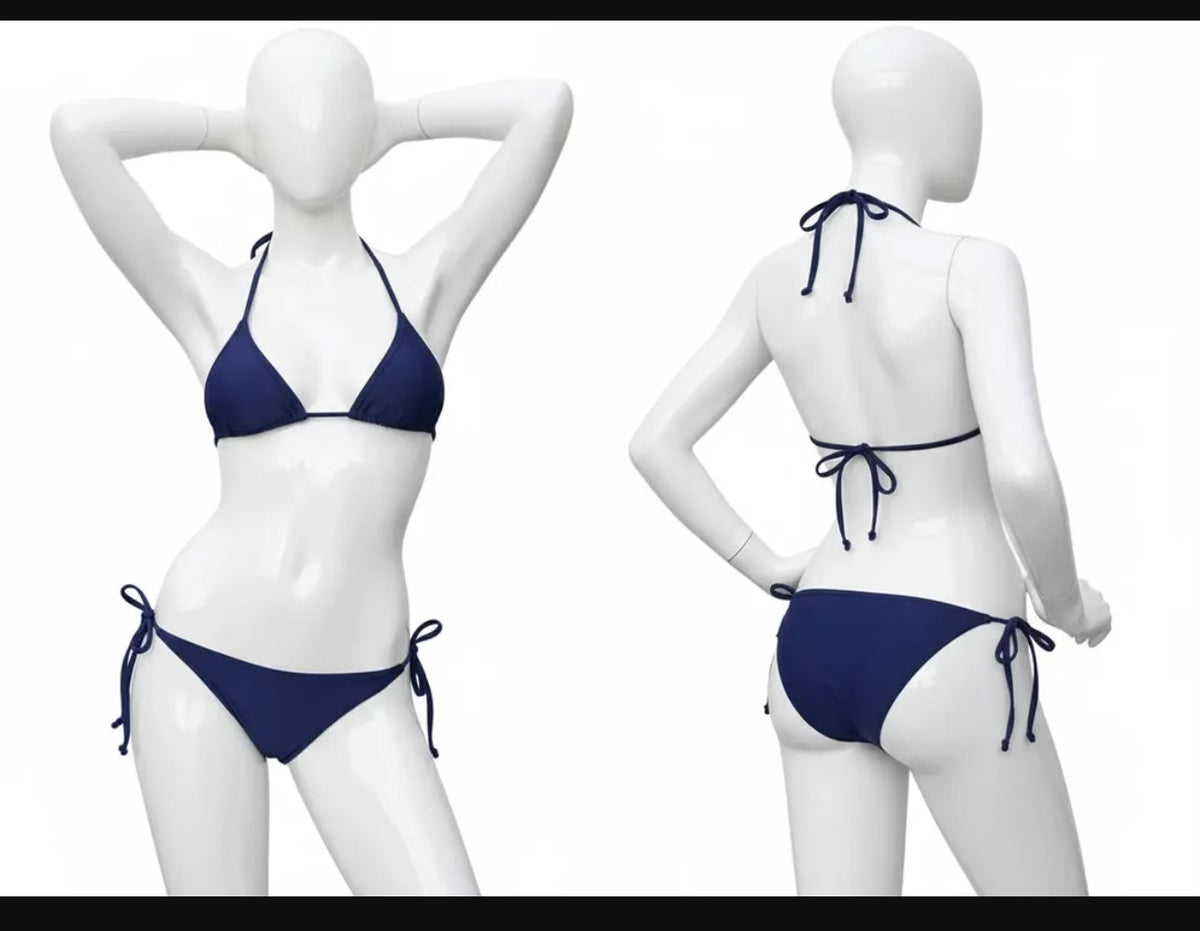 Silk Plain Comfortable And Lightweight Bikini Set / Swin
Wear Bikini For Girls